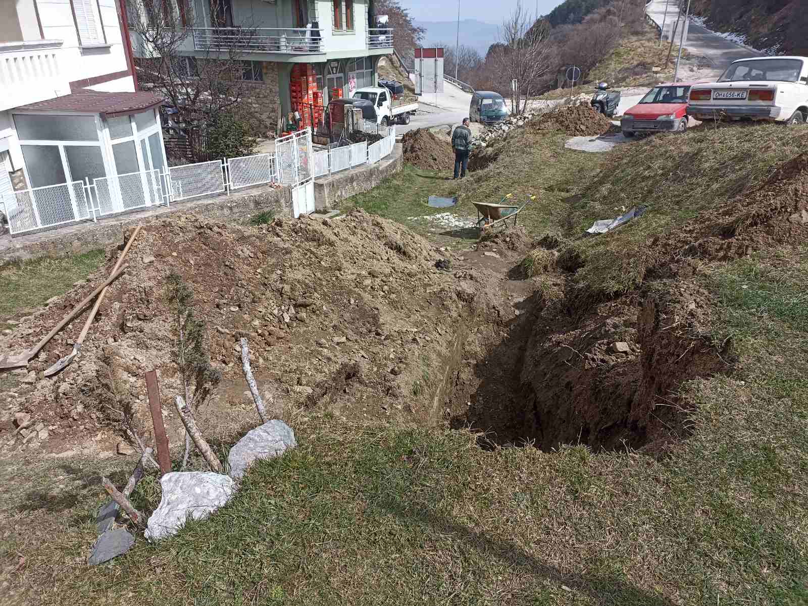 Санација на канал на влезот во Крушево